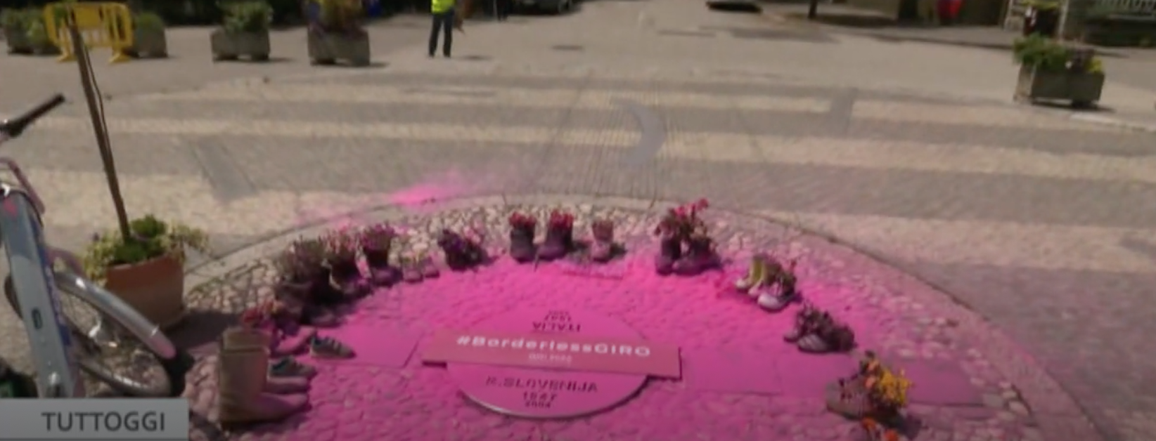 Goriški Vrt ljubezni vključen v Giro d'Italia